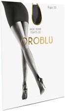 Oroblu Riga 20 Strumpfhose mit Naht und schicker Hochferse in 20den