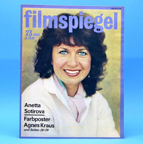 Ddr filmspiegel 1985 - filmspiegel, agnes