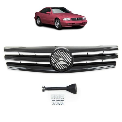 Sport kühlergrill schwarz - sport,