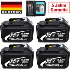 4x Original 18V 12Ah für