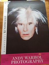 Andy Warhol Ausstellungsposter - Hamburger Kunsthalle 1999