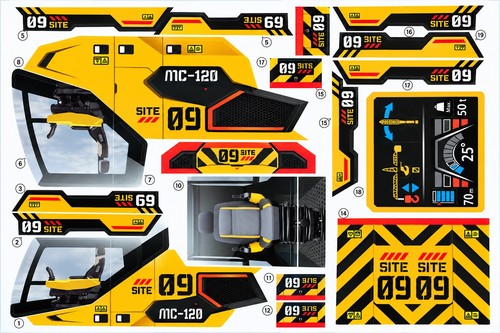 Dickie toys mega - mega, crane