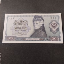 1000 Schilling 1966 Österreich Suttner, A338676B Prachtexemplar