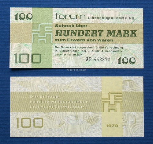Ddr 100 mark forum 1979 - 100,