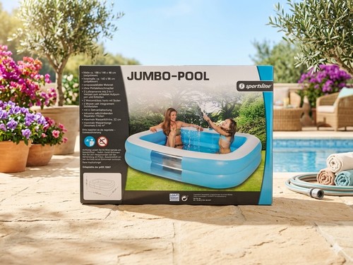 Jumbo pool 196x148x46 für - 196x148x46, cm