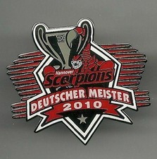 Eishockey Pin  DEUTSCHER MEISTER 2010 HANNOVER   300    DEL NHL