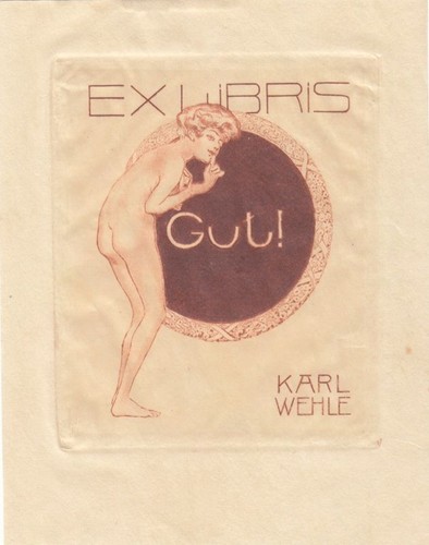 Exlibris bookplate - exlibris,