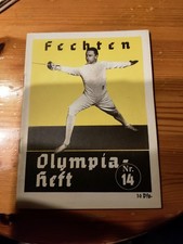 Olympia Heft Nr 14  Fechten
