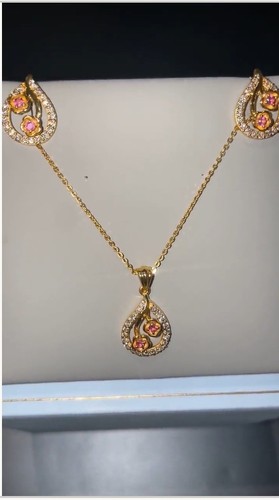 Karat gold halskette mit - 22,
