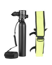 VEVOR 0,5L Tauchflasche Tauchausrüstung Sauerstofftank Tragbar 30m Tauchtiefe