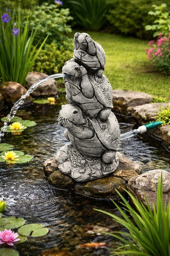 Wasserspeier schildkröten - wasserspeier,