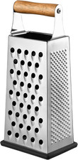 Vierkantreibe, 10 X 24 Cm, Reibe Edelstahl, Käsereibe, Küchenreibe, Handreibe, M
