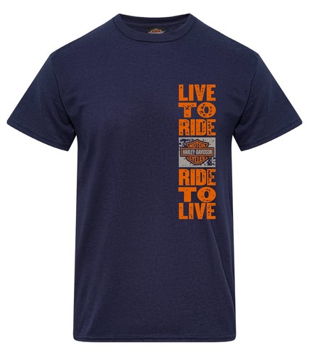 Harley davidson shirt motto - t-shirt,