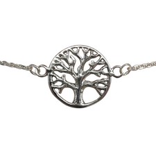 Sterlingsilber (925) Handgelenkarmband mit Baum des Lebens Anhänger!!  Neu!!