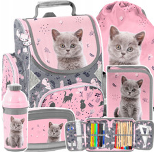 Katze Cat  Schulranzen