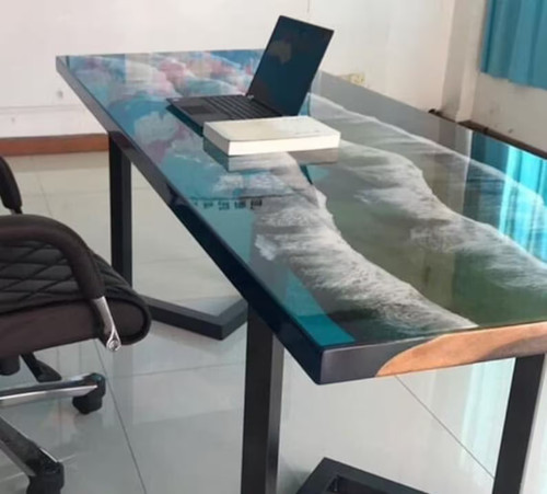 152cm 1cm epoxid table - 152cm, 71.1cm