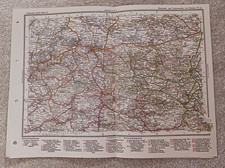 856) Eisenbahn- und Verkehrsatlas von Europa Nr. 12 - Hannover (ca. 1897)