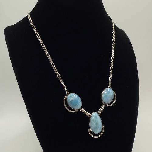 Sterling silber larimar - sterling,