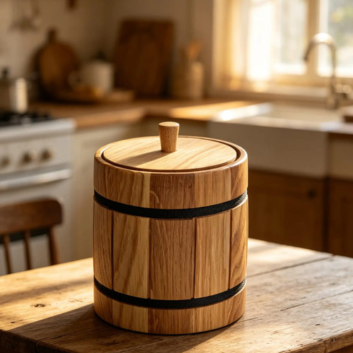 Holzdose mit deckel - holzdose,