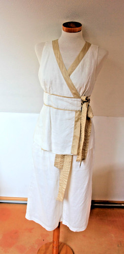 Sommer leinen anzug hose und - leinen, (hose