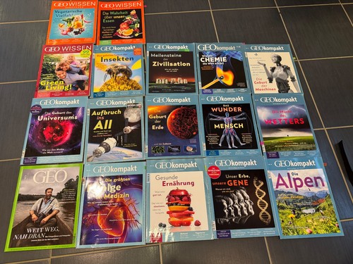 17x geo zeitschriften - 17x, paket