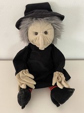 Folktails Folkmanis Handpuppe Hexe, ca. 65 cm, sehr guter Zustand