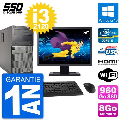 Tour dell 390 bildschirm - pc,