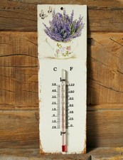 Thermometer Blechschild