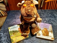 2 Grüffelo-Bücher und den Grüffelo als Kasperpuppe, wie neu, super!!