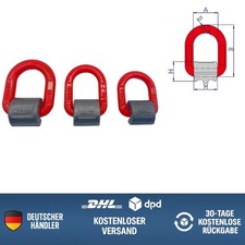 Anschlagpunkt zum Anschweißen Ringbock Transportöse Anschweißöse GK8 2000kg