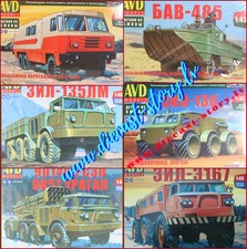 Bausatz russian truck - 1:43,