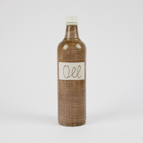 Vintage flasche oel - "oel",