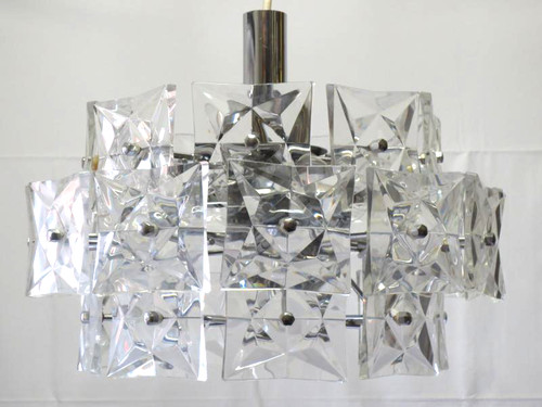 Grosse kristall deckenlampe - kristall,