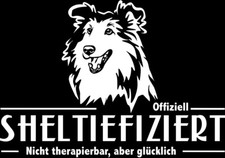SHELTIE Autoaufkleber -