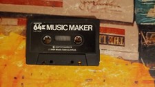 Music Maker (1983) Commodore 64 (Tape) works 8-bit classic