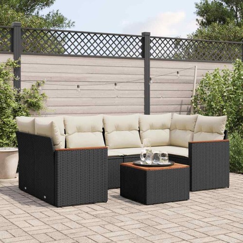 Tlg garten sofagarnitur mit - 7-tlg., garten-sofagarnitur