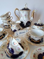 Meissen B-Form Mokka Set