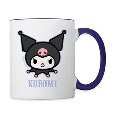 Kuromi Portrait Tasse zweifarbig