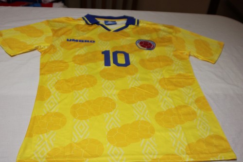 Retro fußballtrikot kolumbien - fußballtrikot,