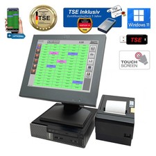 Touch Kasse für Gastronomie Eisdiele Restaurant KOMPLETT inkl Software + TSE