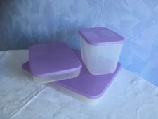 3er Set Tupperware Kühlschrank-System 650 ml, 700 ml und 1300 ml