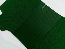 Kompl. Teppich satz für Mercedes W114 /8  Coupe Schlinge Dunkelgrün Strich8