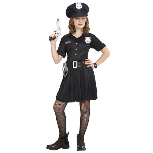 Polizistin kostüm mütze - polizistin, &