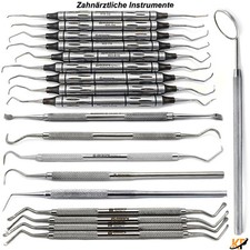 Zahnsteinkratzer Zahnsteinentferner Mundhygiene Zahnsonde Knochenküretten Dental