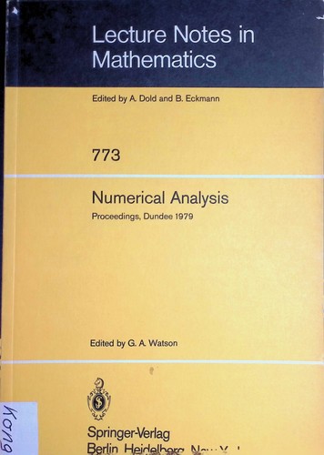 Numerical analysis - numerical,