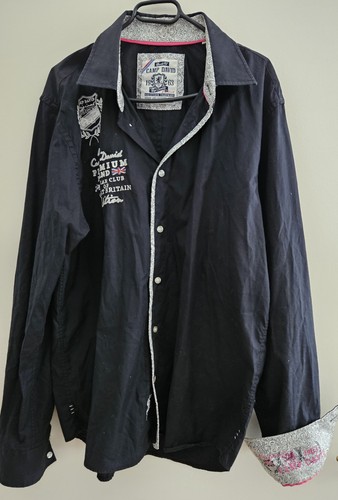 Camp david hemd langarm herren - langarm,