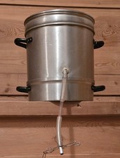 Alter Entsafter Dampfentsafter Fruchtentsafter Aluminium Vintage