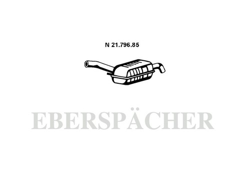 Original eberspächer endtopf - original,