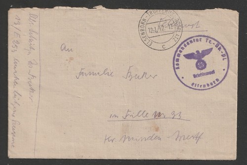 Reich 1942 brief stpl - 12.1.1942,