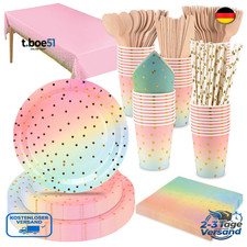 Einweg-Partygeschirr-Set